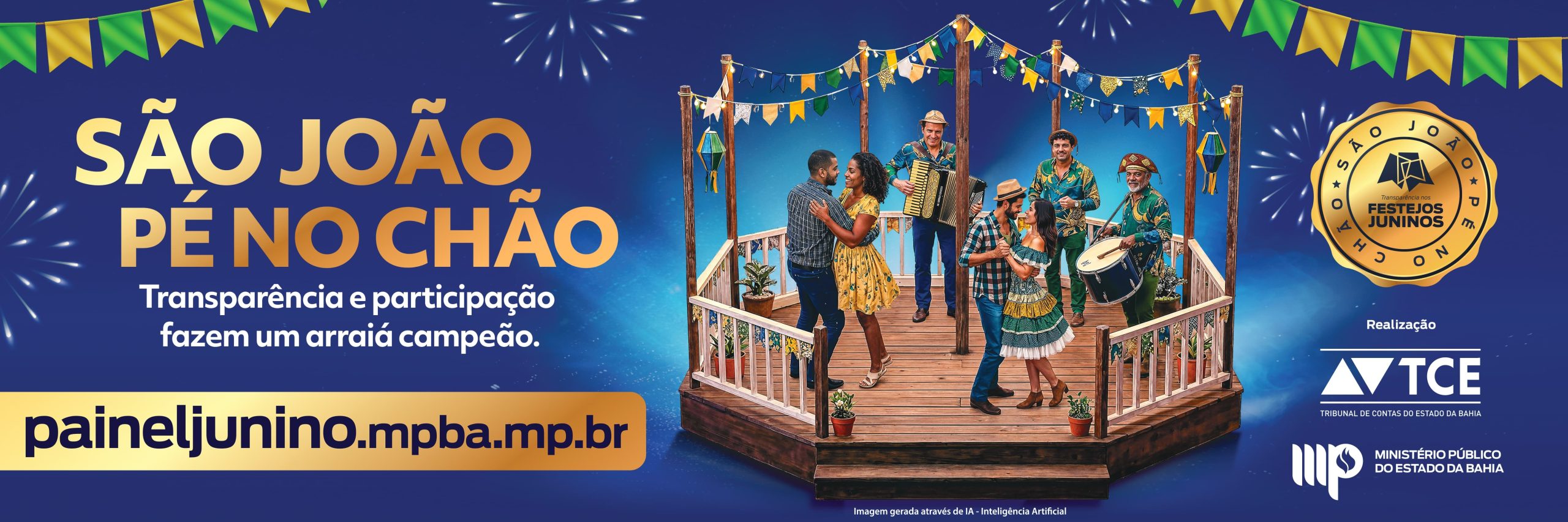 Painel Junino 2026 - Outdoor